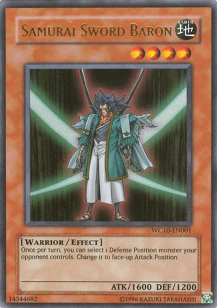 Samurai Sword Baron — Yu-Gi-Oh! 5D's World Championship 2010: Reverse of Arcadia promotional cards