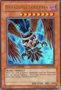 Darklord Superbia — Yu-Gi-Oh! Championship Series 2010 Prize Cards