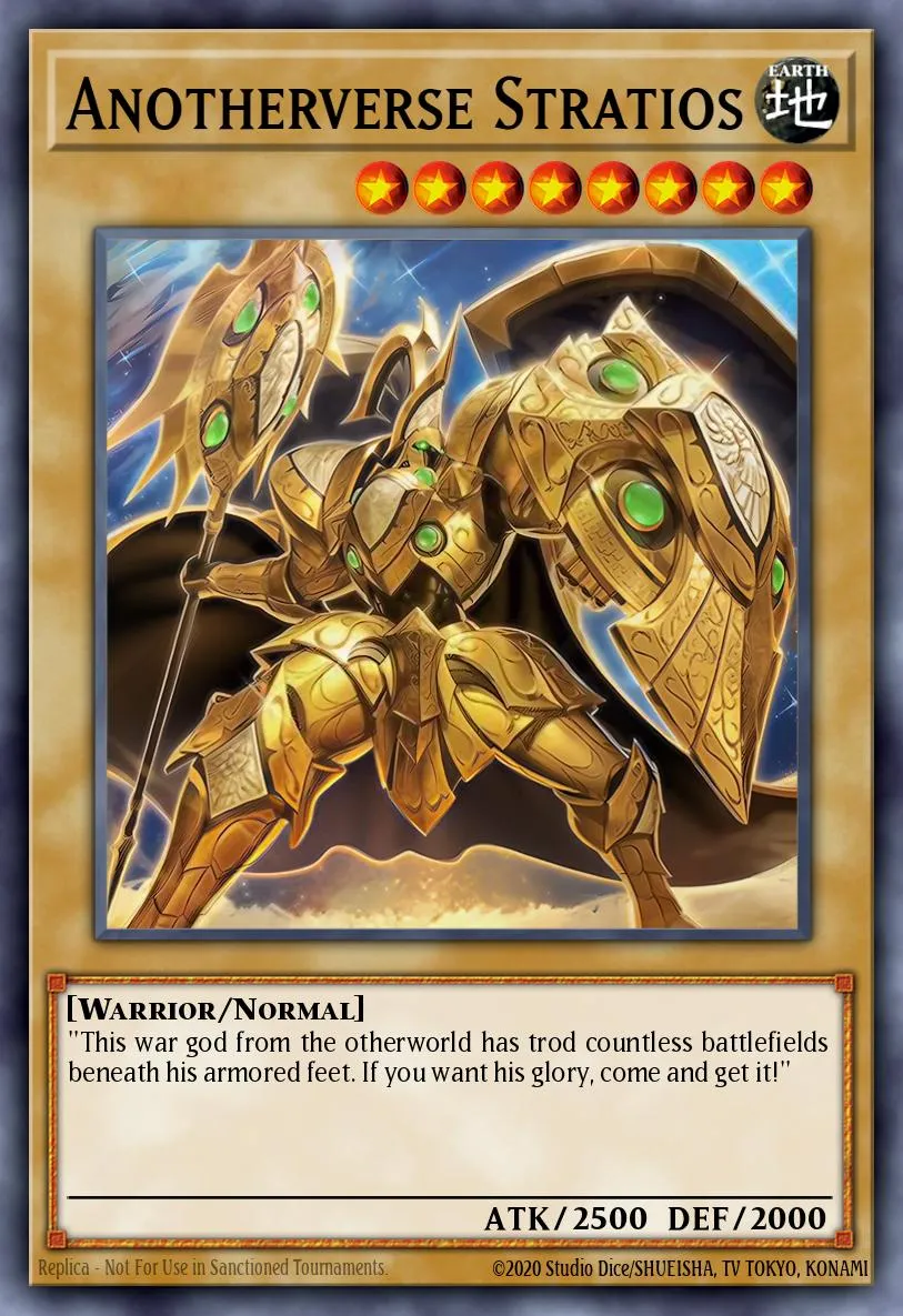 Anotherverse Stratios — Yu-Gi-Oh! Championship Series 2025 prize cards