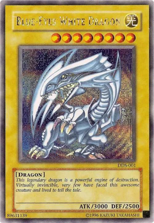 Blue-Eyes White Dragon — Yu-Gi-Oh! Dark Duel Stories promotional cards