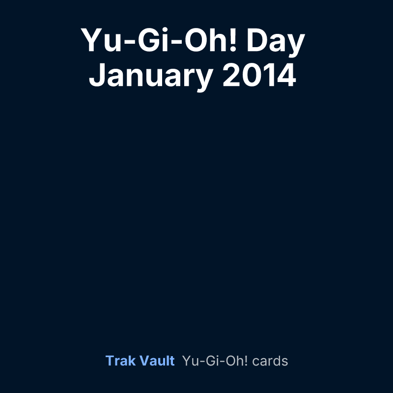 Yu-Gi-Oh! Day January 2014 promotional card — Yu-Gi-Oh! card list