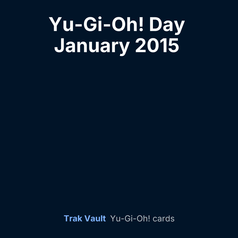 Yu-Gi-Oh! Day January 2015 promotional card — Yu-Gi-Oh! card list
