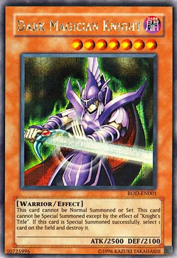 Dark Magician Knight — Yu-Gi-Oh! Double Pack promotional cards