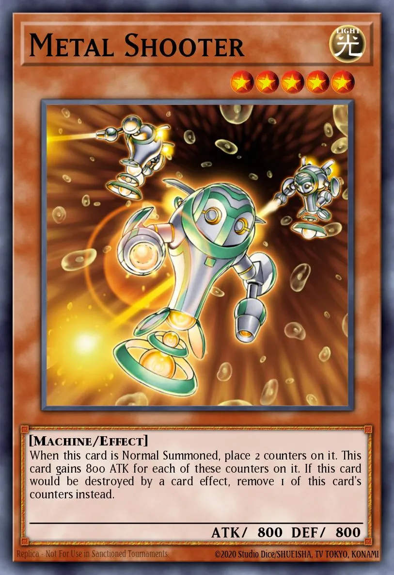 Metal Shooter — Yu-Gi-Oh! GX Card Almanac promotional cards