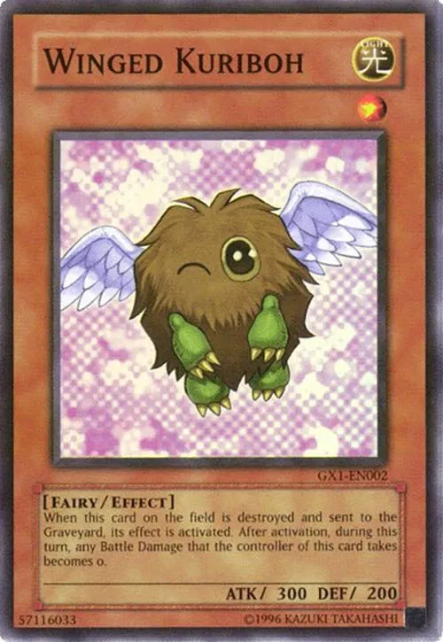 Winged Kuriboh — Yu-Gi-Oh! GX Duel Academy promotional cards