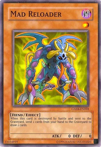 Mad Reloader — Yu-Gi-Oh! GX Tag Force 2 promotional cards