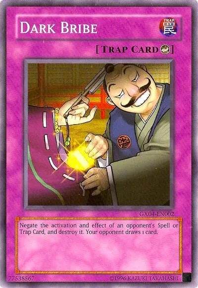 Dark Bribe — Yu-Gi-Oh! GX Tag Force 2 promotional cards