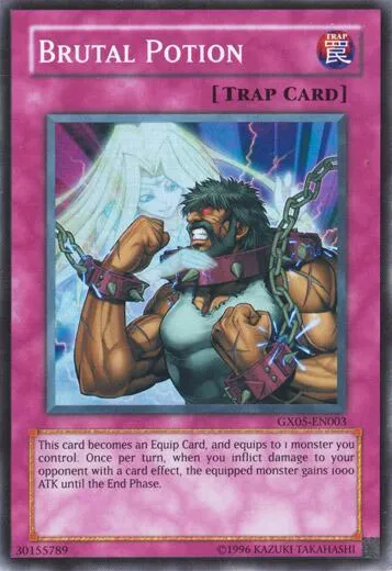 Brutal Potion — Yu-Gi-Oh! GX Tag Force Evolution promotional cards