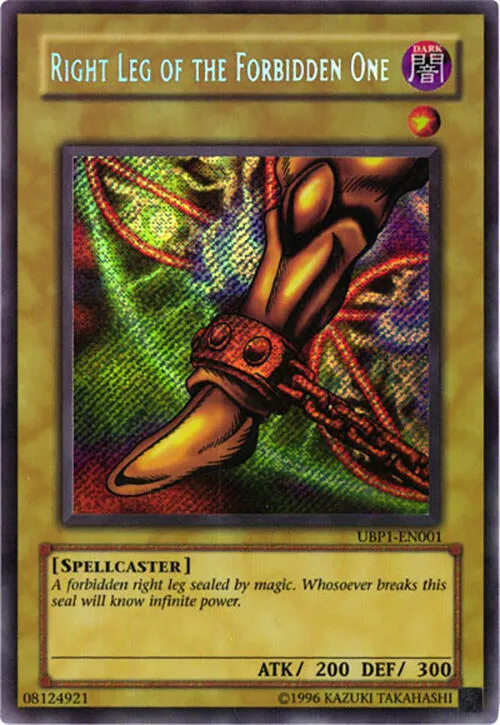 Right Leg of the Forbidden One — Yu-Gi-Oh! GX Ultimate Beginner's Pack