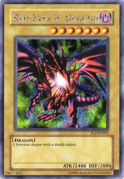 Red-Eyes Black Dragon — Yu-Gi-Oh! Power of Chaos: Joey the Passion promotional cards