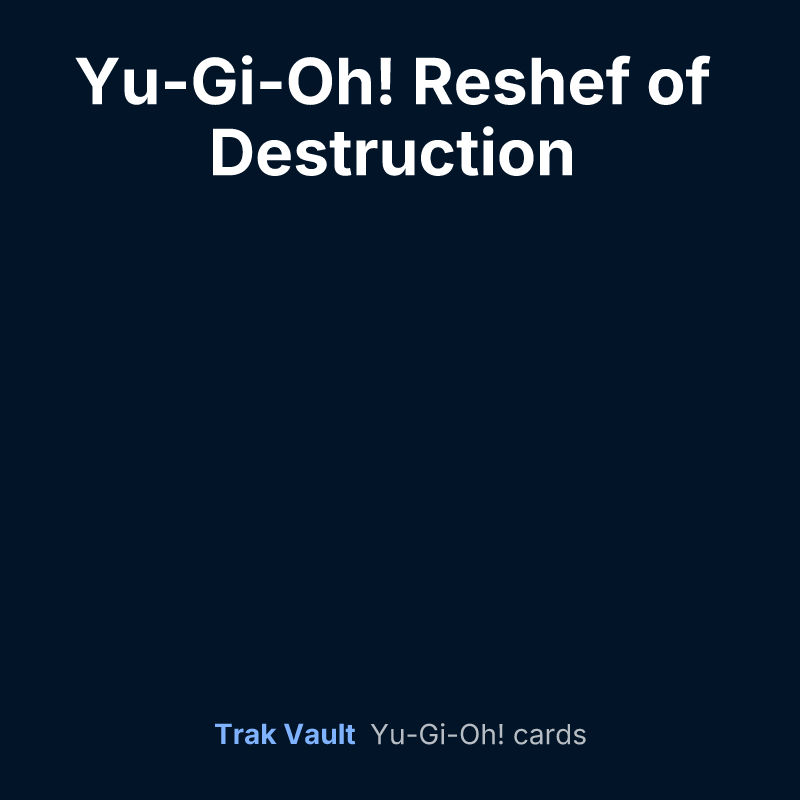 Yu-Gi-Oh! Reshef of Destruction promotional cards — Yu-Gi-Oh! card list