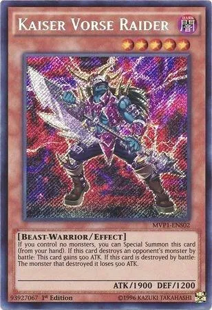 Kaiser Vorse Raider — Yu-Gi-Oh! The Dark Side of Dimensions Movie Pack Secret Edition