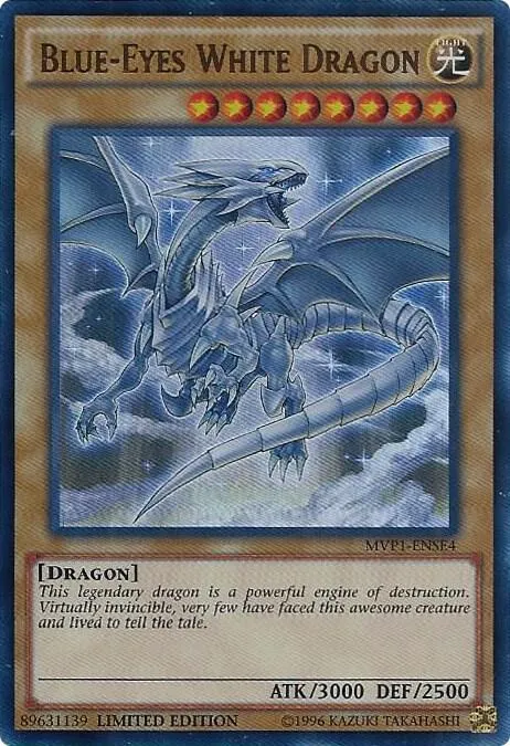 Blue-Eyes White Dragon — Yu-Gi-Oh! The Dark Side of Dimensions Movie Pack Special Edition