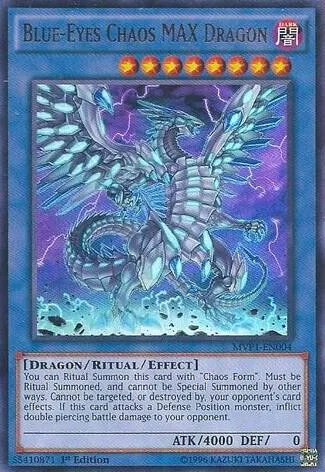 Blue-Eyes Chaos MAX Dragon — Yu-Gi-Oh! The Dark Side of Dimensions Movie Pack