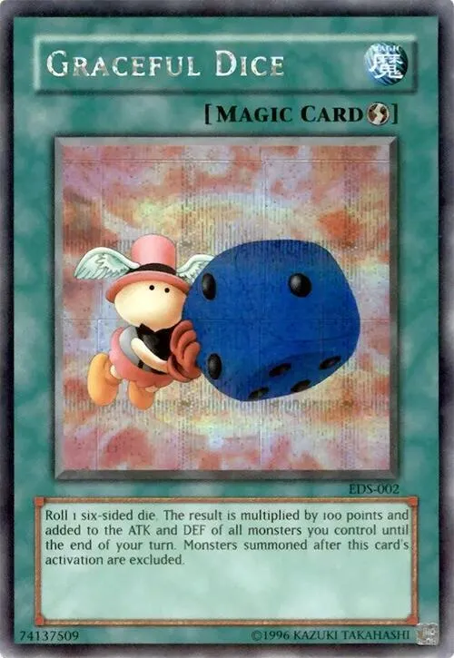 Graceful Dice — Yu-Gi-Oh! The Eternal Duelist Soul promotional cards