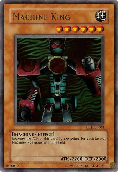 Machine King — Yu-Gi-Oh! Trading Card Game Tour 2004 promotional card