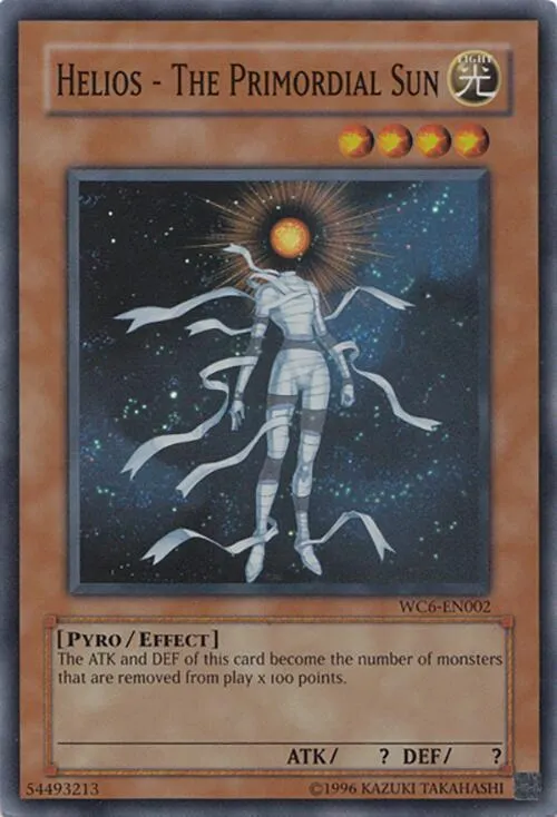 Helios - The Primordial Sun — Yu-Gi-Oh! Ultimate Masters: World Championship Tournament 2006 promotional cards