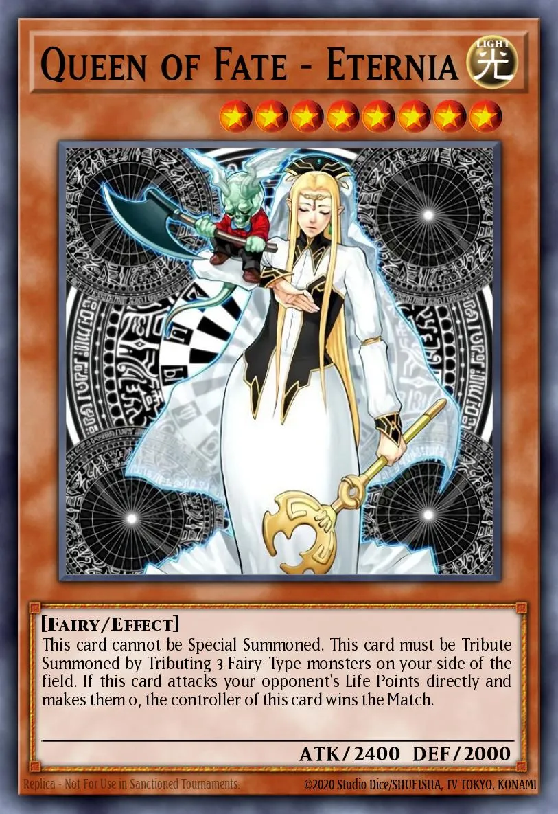 Queen of Fate - Eternia — Yu-Gi-Oh! World Championship 2004 prize cards