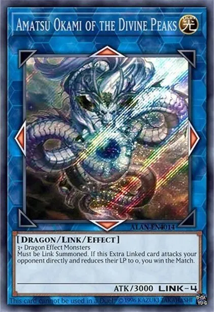 Amatsu-Okami of the Divine Peaks — Yu-Gi-Oh! World Championship 2018 prize cards