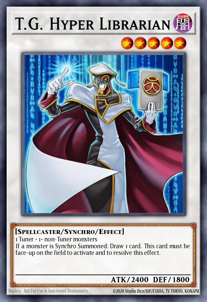 T.G. Hyper Librarian — Yu-Gi-Oh! World Championship Qualifier National Championships 2011 prize cards