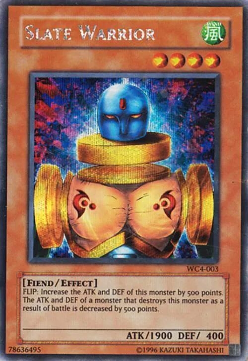 Slate Warrior — Yu-Gi-Oh! World Championship Tournament 2004 promotional cards