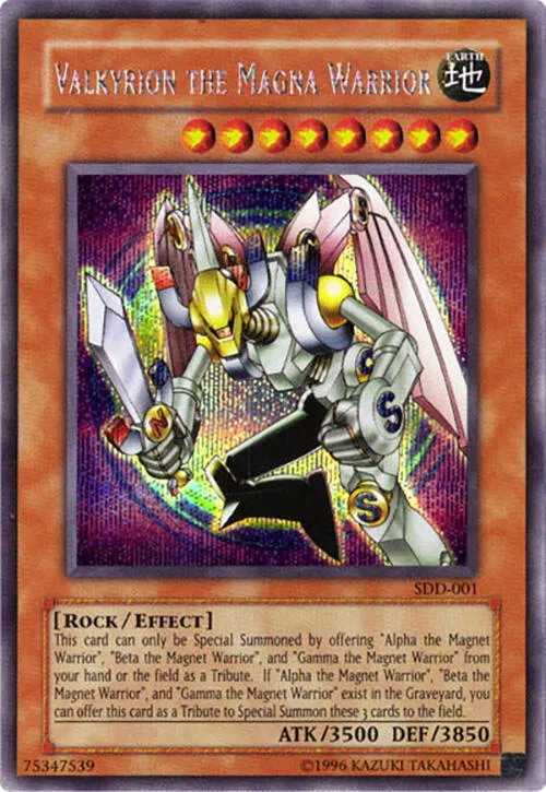 Valkyrion the Magna Warrior — Yu-Gi-Oh! Worldwide Edition: Stairway to the Destined Duel promotional cards