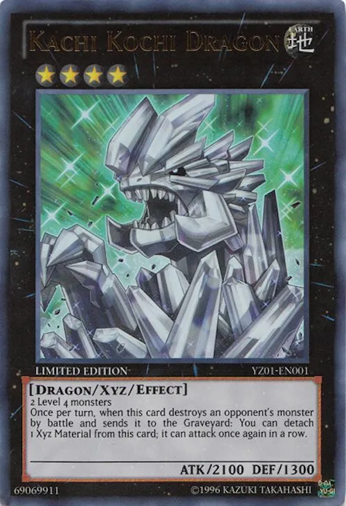 Kachi Kochi Dragon — Yu-Gi-Oh! ZEXAL Volume 1 promotional card
