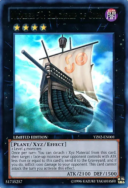 Number 50: Blackship of Corn — Yu-Gi-Oh! ZEXAL Volume 2 promotional card